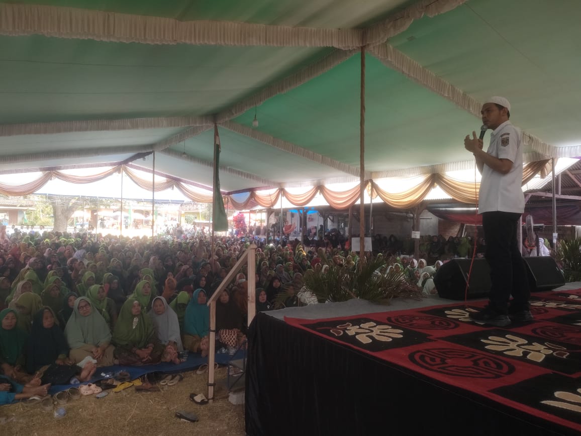 Menghadiri Pengajian Muslimat NU Seputih Agung di Kampung Fajar Asri (Rabu, 04 Oktober 2023)